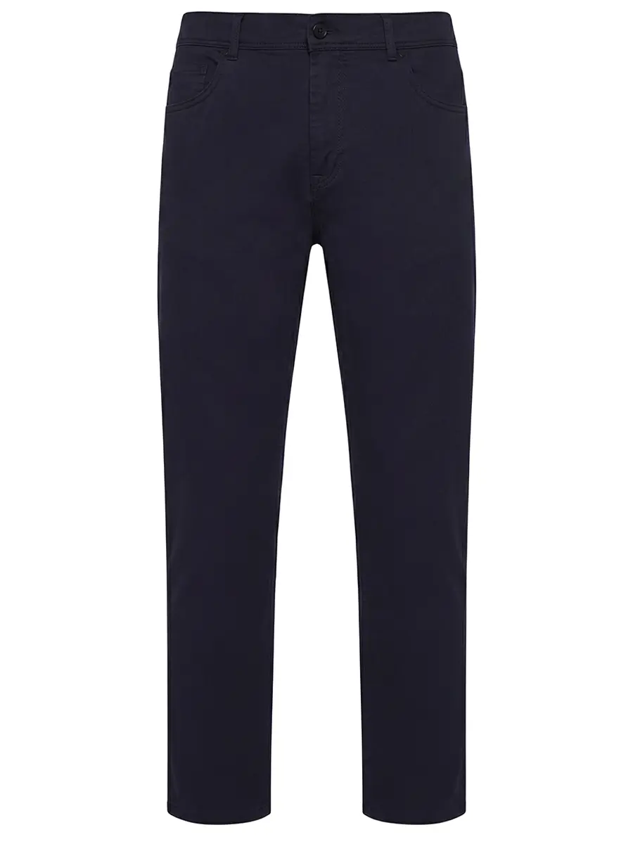 Брюки Regular Fit хлопковые BALDESSARINI B1 16502.2420/6300 Темно- Синий 