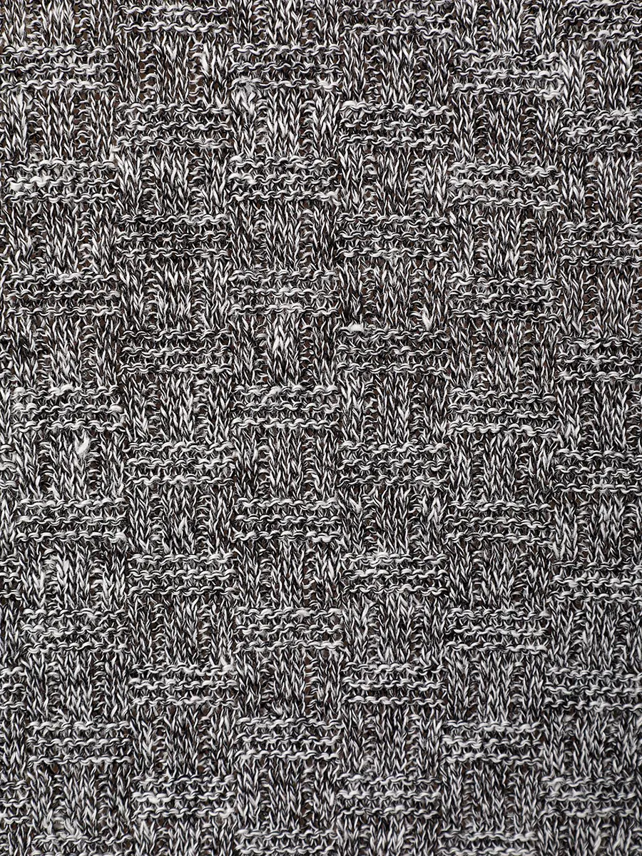 Футболка из хлопка и льна GRAN SASSO 57169/18668/097 Серый  Фото 6