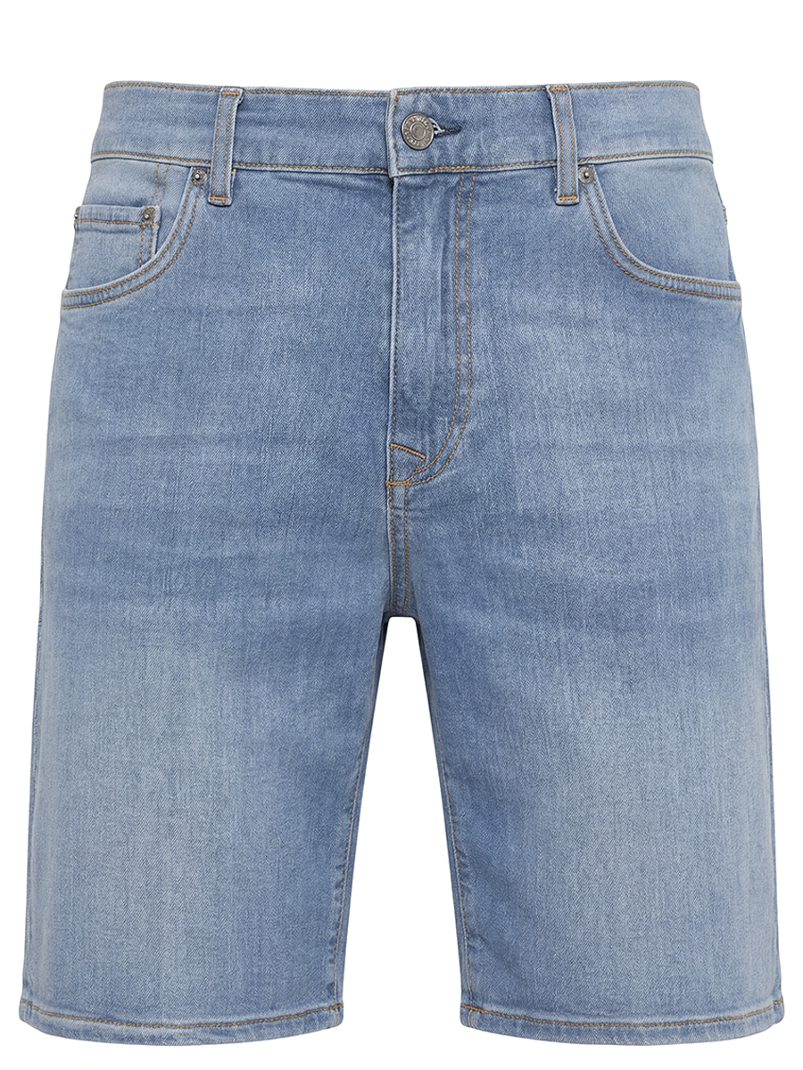 Шорты Regular Fit джинсовые BALDESSARINI B1 16907.1659/6856 Синий 