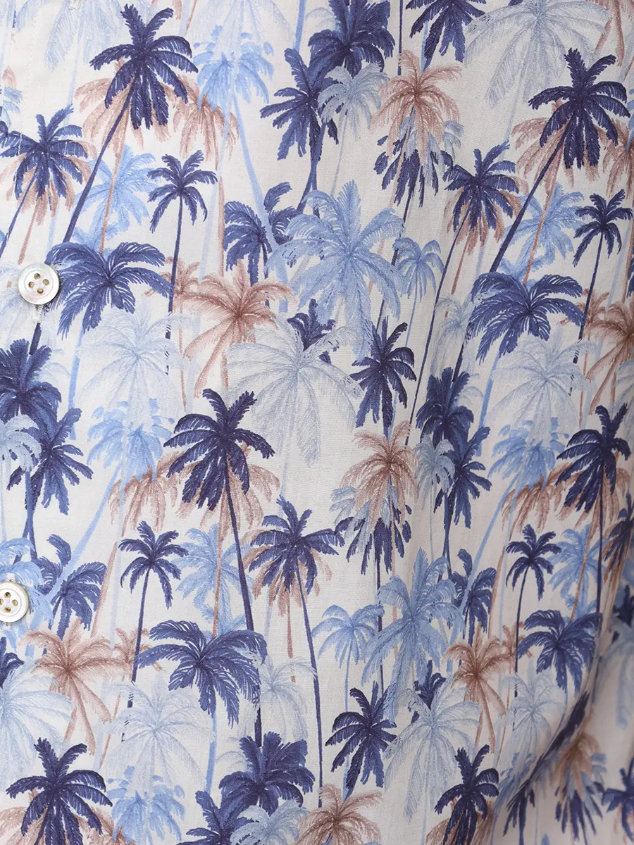 Рубашка Regular Fit из хлопка и лиоцелла MARIA SANTANGELO 30/3665/2 Принт  Фото 6