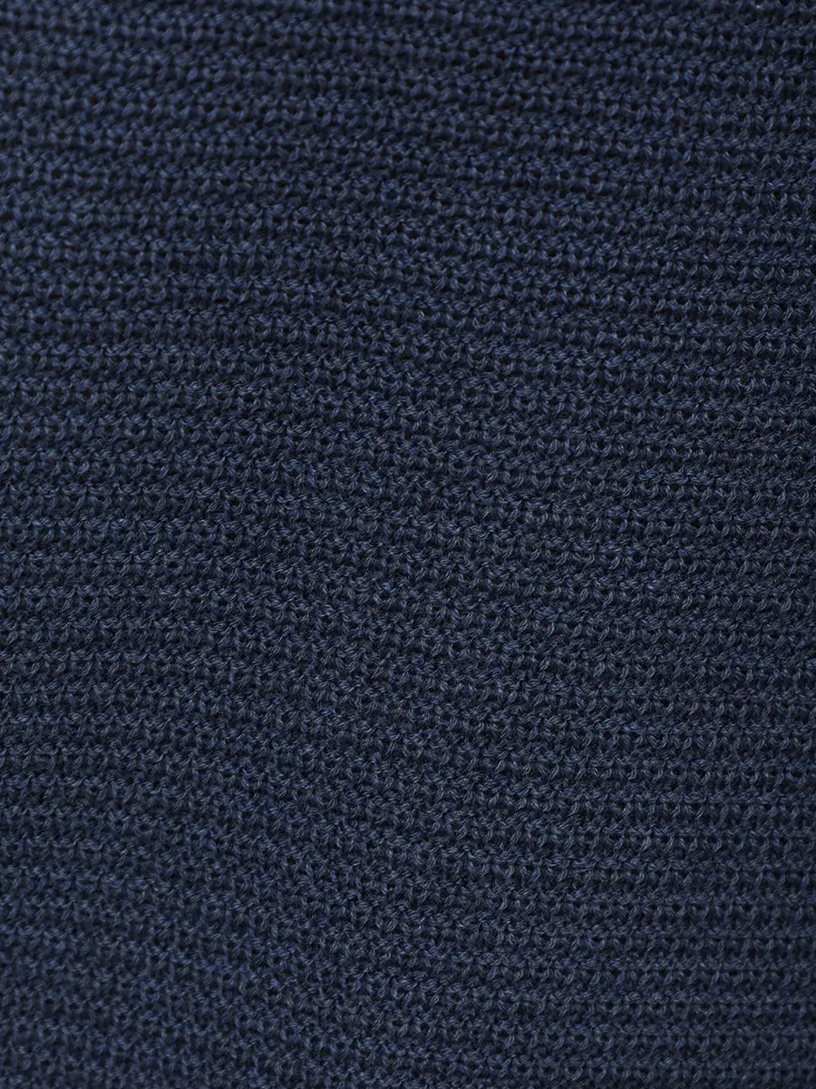Поло хлопковое FIORONI CASHMERE MK32261C1 X.10 Синий  Фото 6