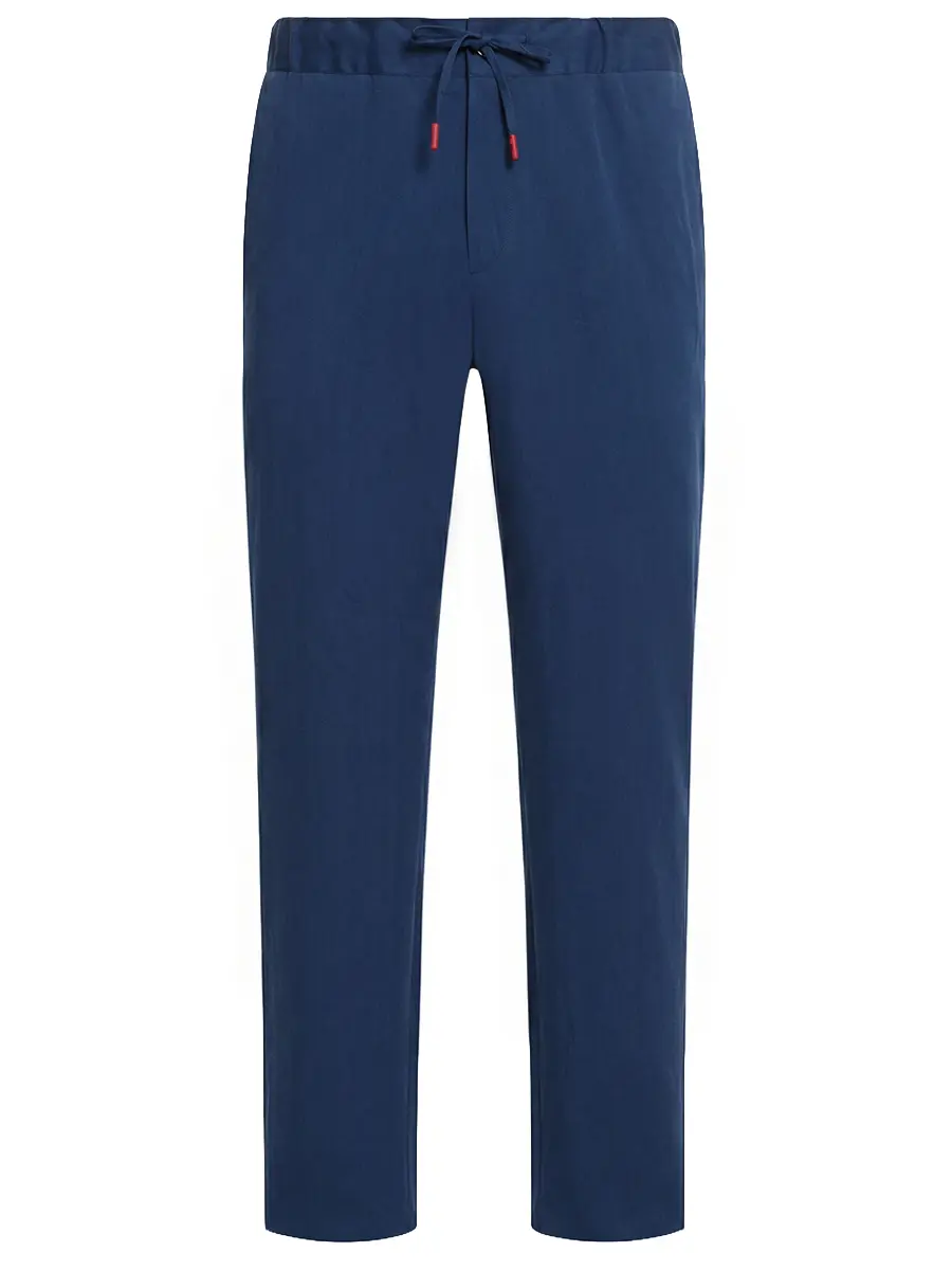 Брюки хлопковые KITON UPN007H0969502000 Синий 