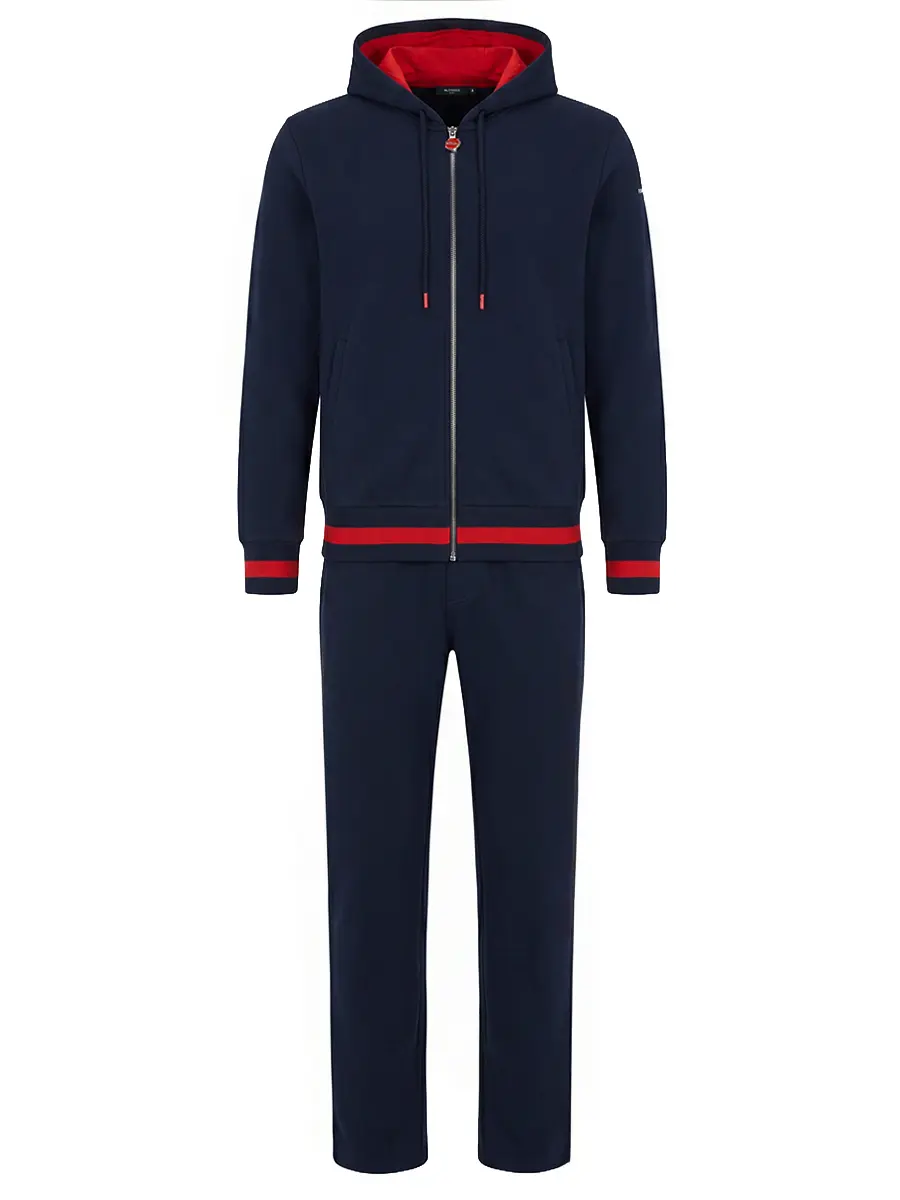 Костюм хлопковый KITON UMJ002602002 Синий 