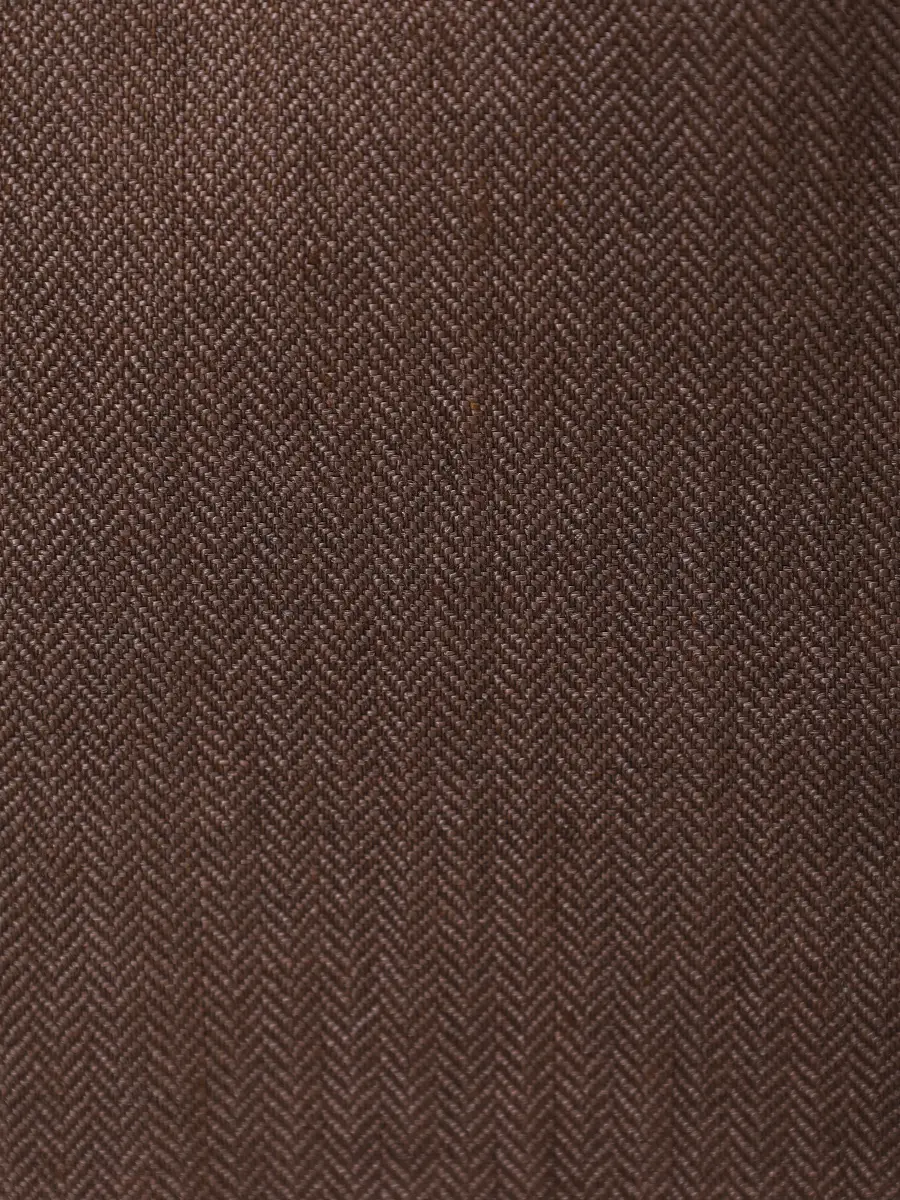 Рубашка льняная KITON D57418K0987G03000 Коричневый  Фото 6
