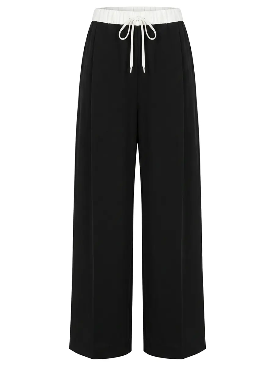 Брюки шелковые KITON D61105K0942H02002 Черный 