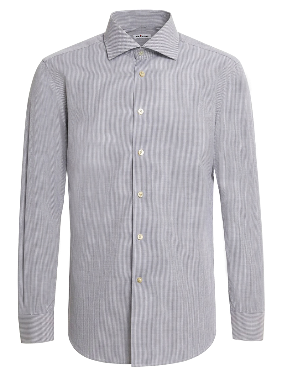 Рубашка Slim Fit хлопковая KITON