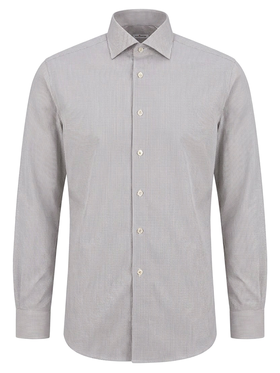 Рубашка Slim Fit хлопковая KITON