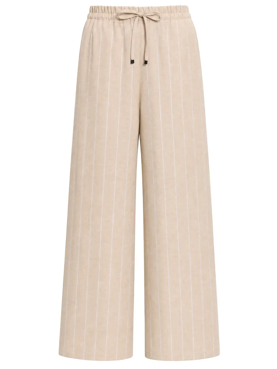 Брюки льняные KITON D48122K0971G02005 Бежевый 
