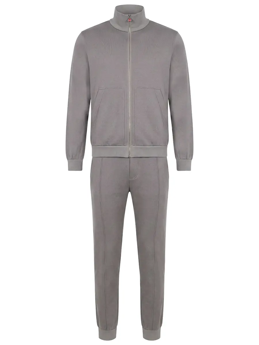 Костюм из хлопка и шелка KITON UMK088805001/UMK086905001 Серый 