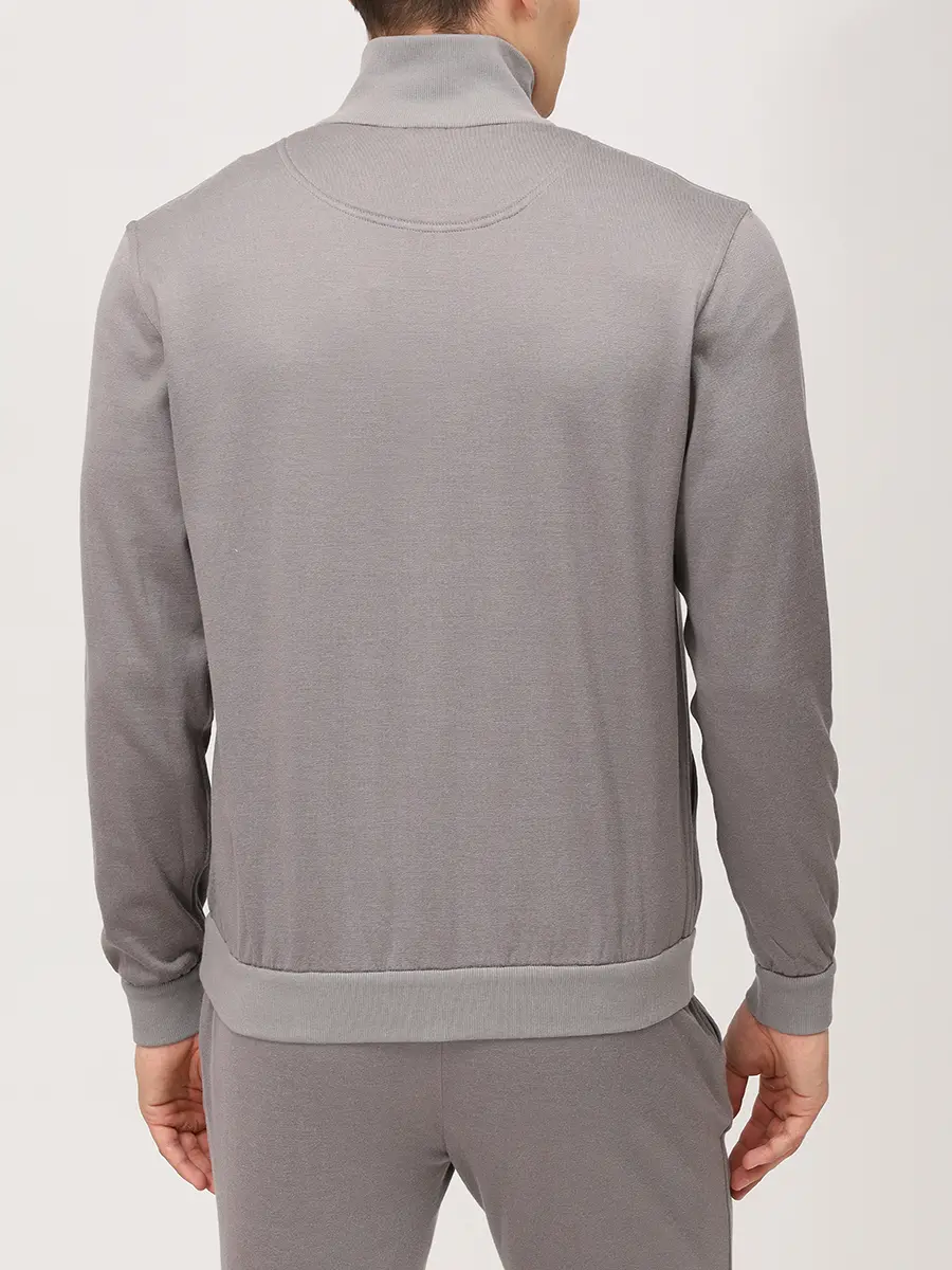 Костюм из хлопка и шелка KITON UMK088805001/UMK086905001 Серый  Фото 3