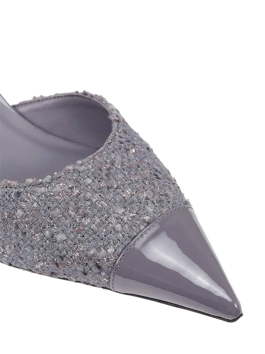 Туфли комбинированные JIMMY CHOO AREN SB 45 Серый  Фото 5