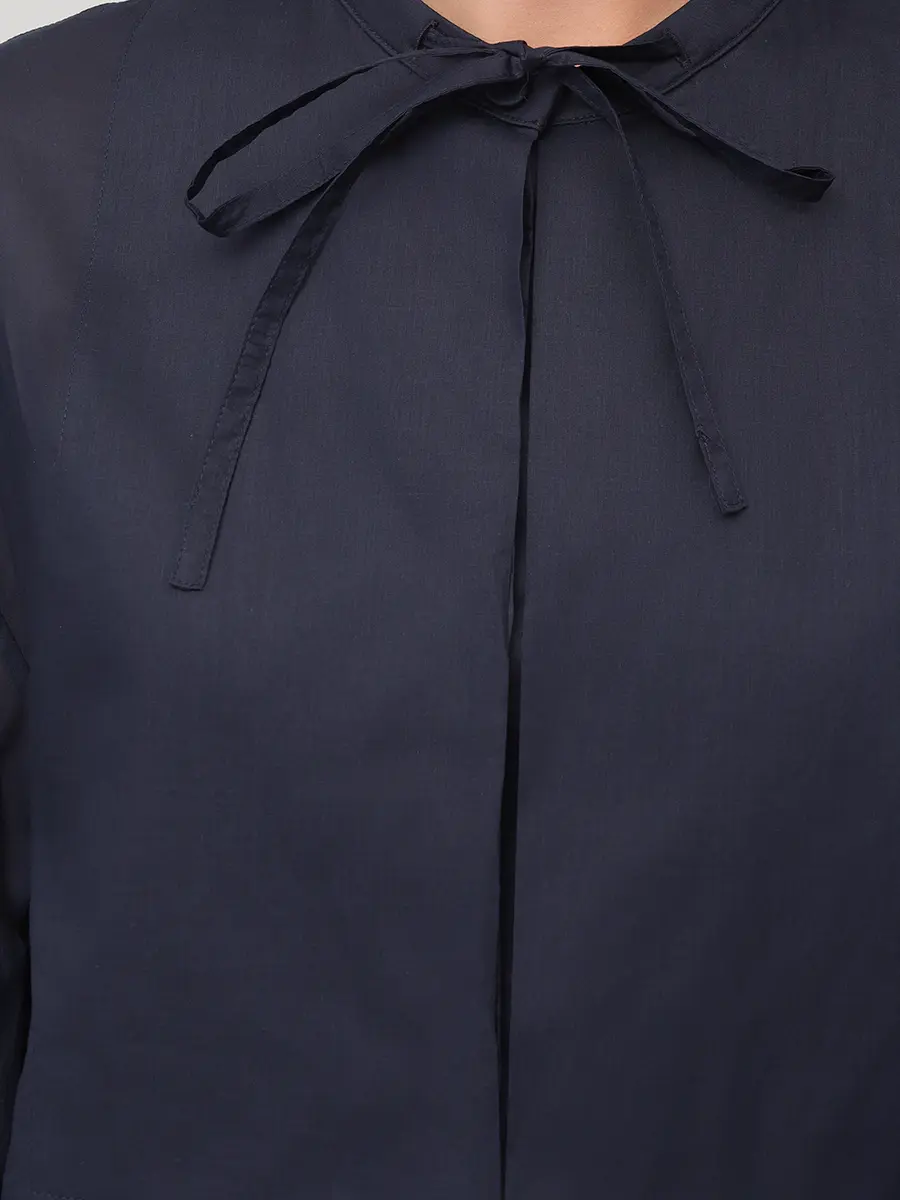 Рубашка хлопковая JIL SANDER J02DL0282-J45326-402 Синий  Фото 5