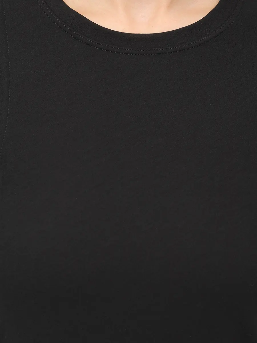 Лонгслив хлопковый JIL SANDER J02NH0017-J20342-001 Черный  Фото 5