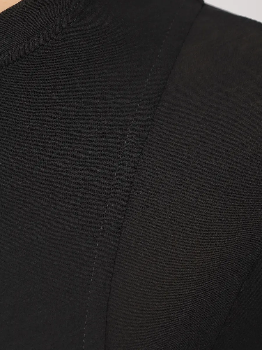 Лонгслив хлопковый JIL SANDER J02NH0017-J20342-001 Черный  Фото 6