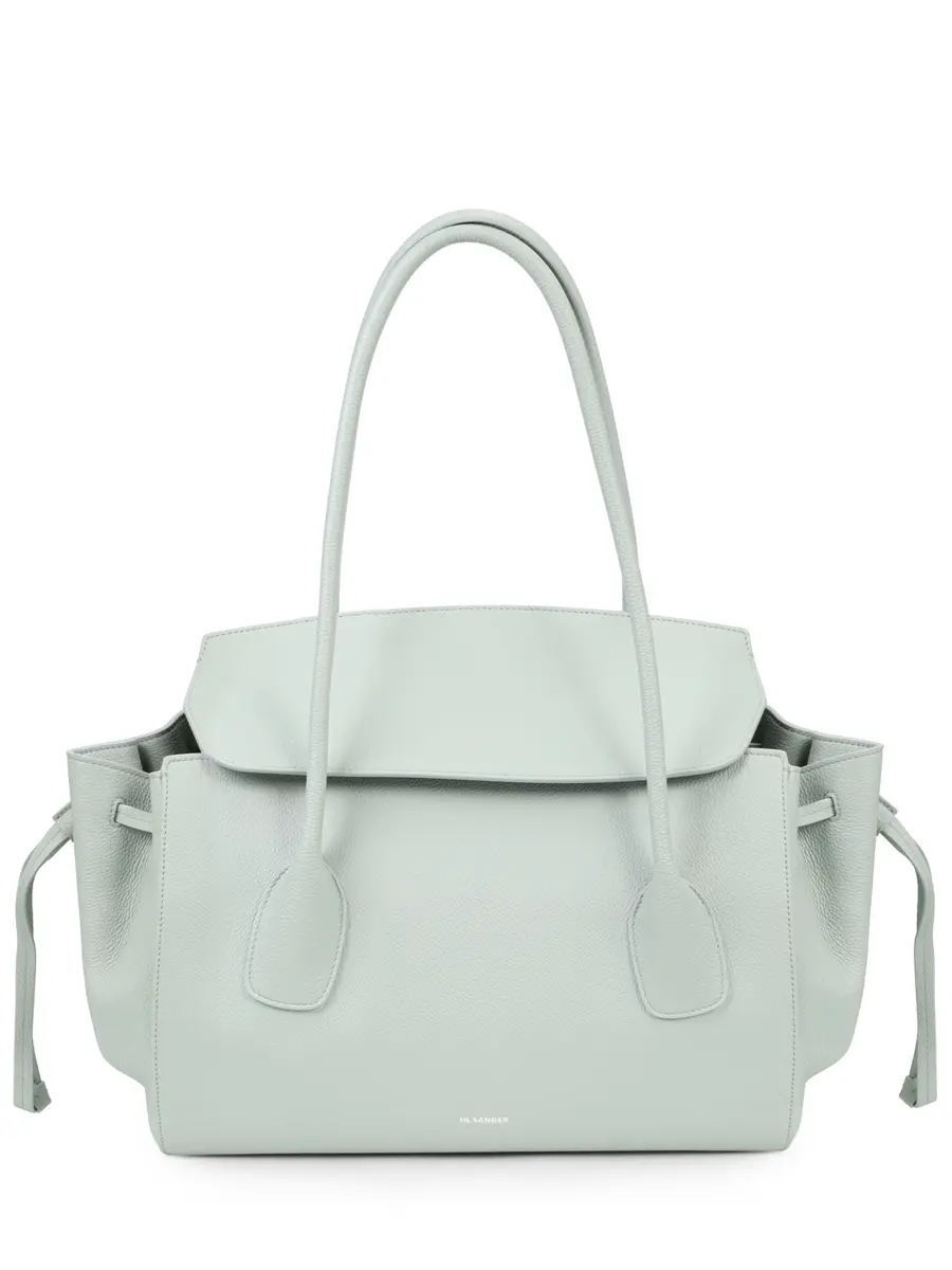 Сумка кожаная JIL SANDER J08ZH0070-P8935-457 Голубой 