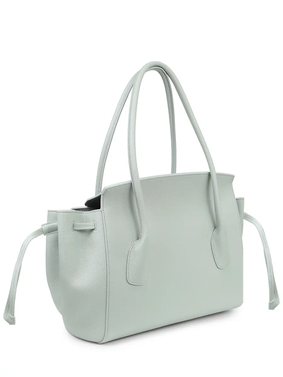 Сумка кожаная JIL SANDER J08ZH0070-P8935-457 Голубой  Фото 3