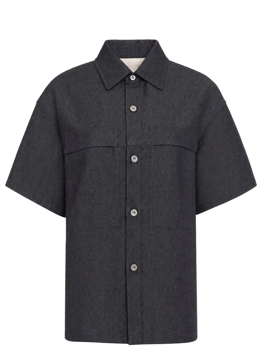 Рубашка джинсовая JIL SANDER J40DL0175-J46664-010 Деним 