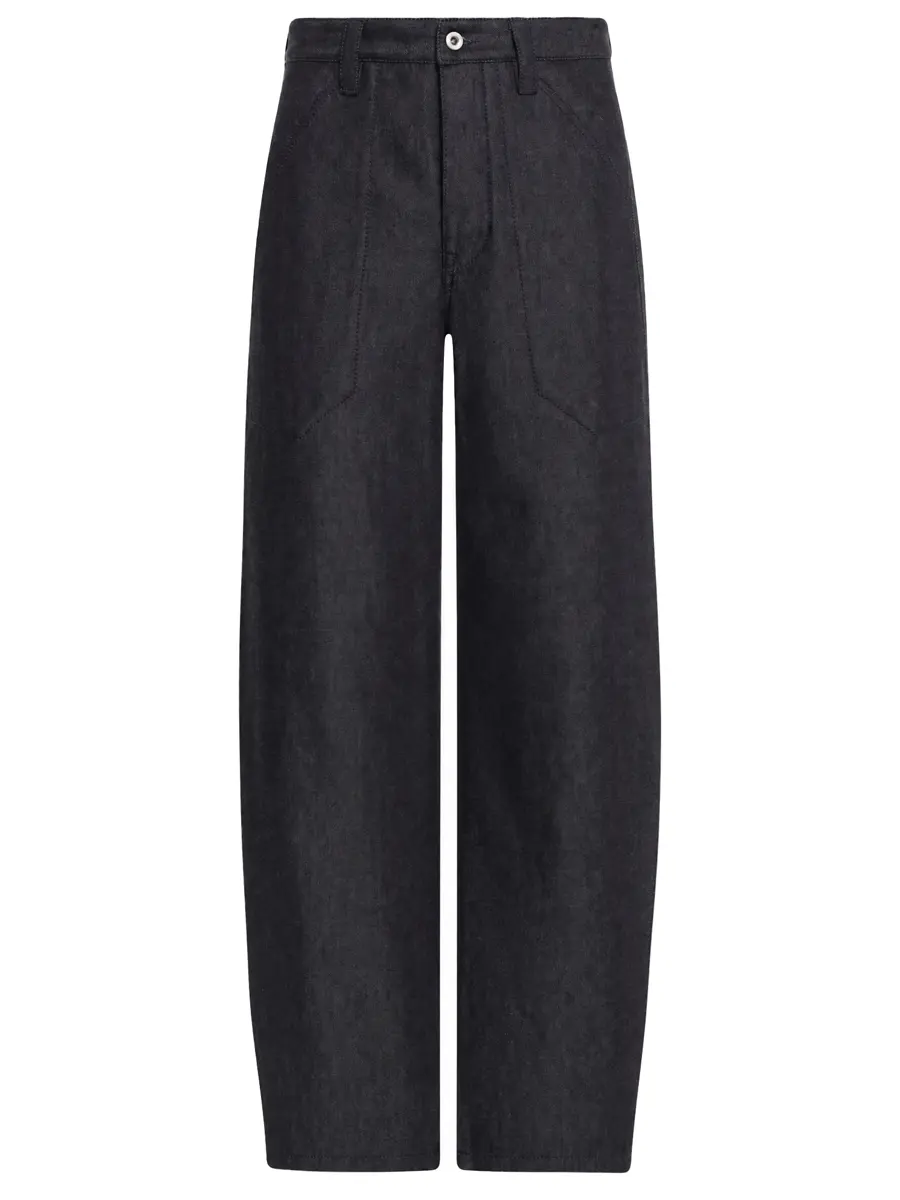 Джинсы хлопковые JIL SANDER J40KA0286-J46664-010 Деним 