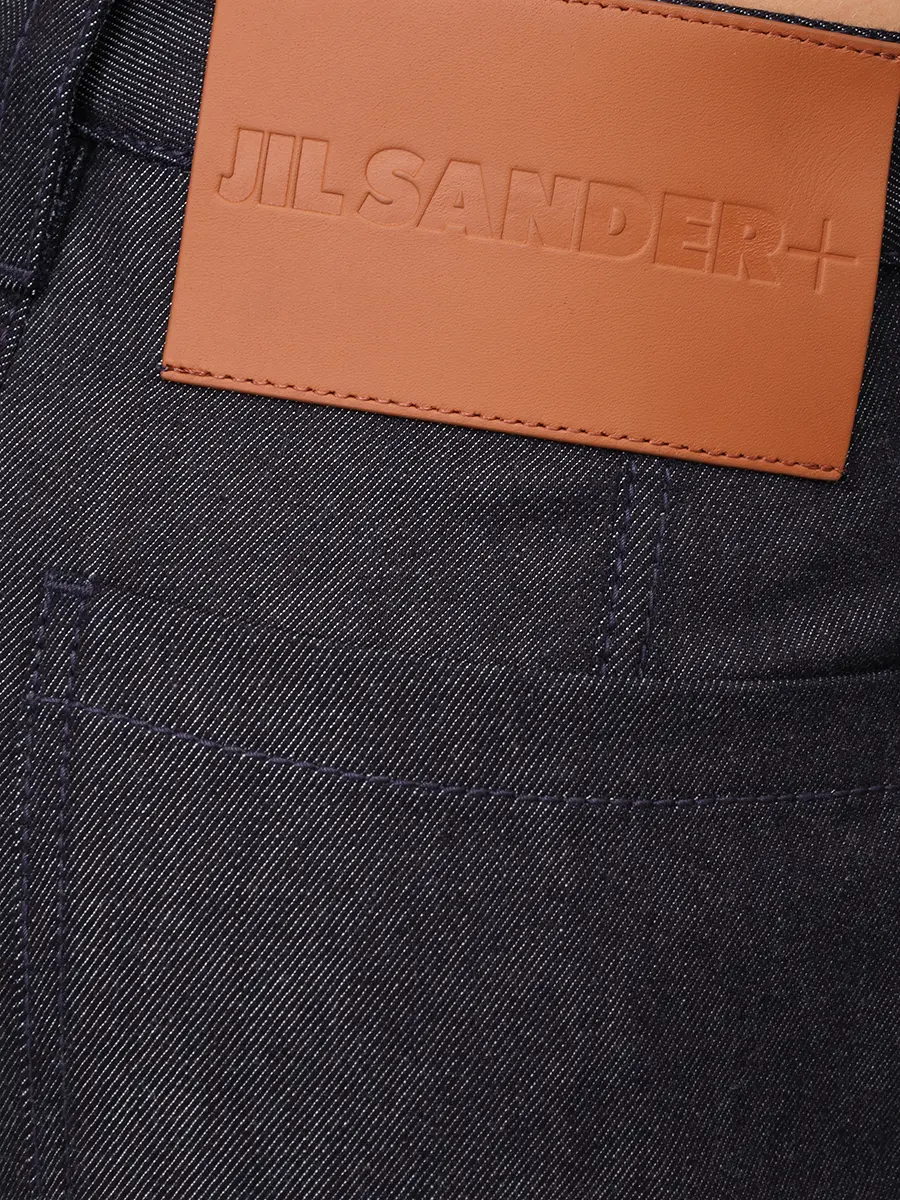 Джинсы хлопковые JIL SANDER J40KA0286-J46664-010 Деним  Фото 6