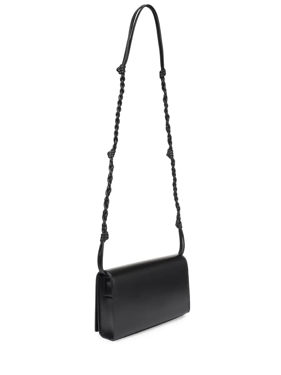 Сумка кожаная JIL SANDER J10VL0023-P4841-001 Черный  Фото 3