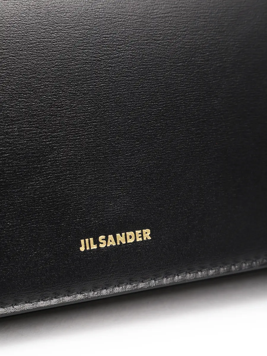 Сумка кожаная JIL SANDER J10VL0023-P4841-001 Черный  Фото 5