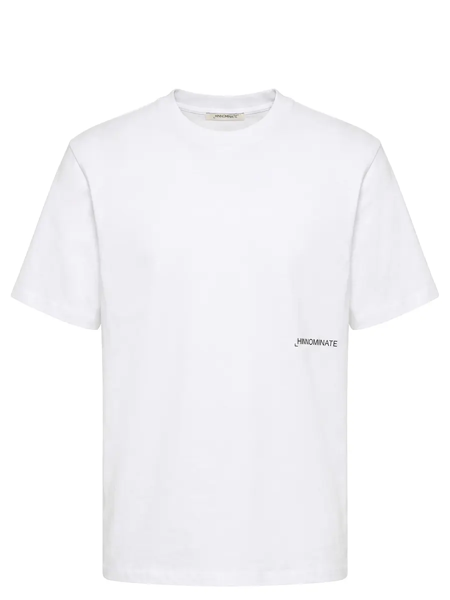 Футболка хлопковая HINNOMINATE HMABM01513 BIANCO OTTICO Белый 