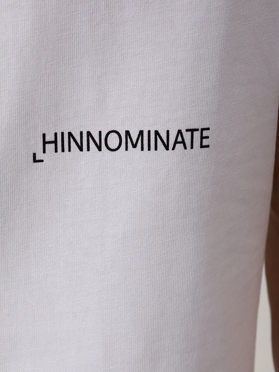 Футболка хлопковая HINNOMINATE HMABM01513 BIANCO OTTICO Белый  Фото 6