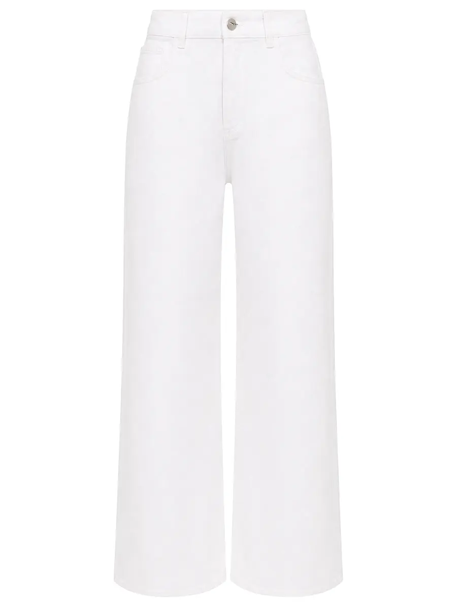 Джинсы хлопковые HINNOMINATE HMABW02693 BIANCO Белый 