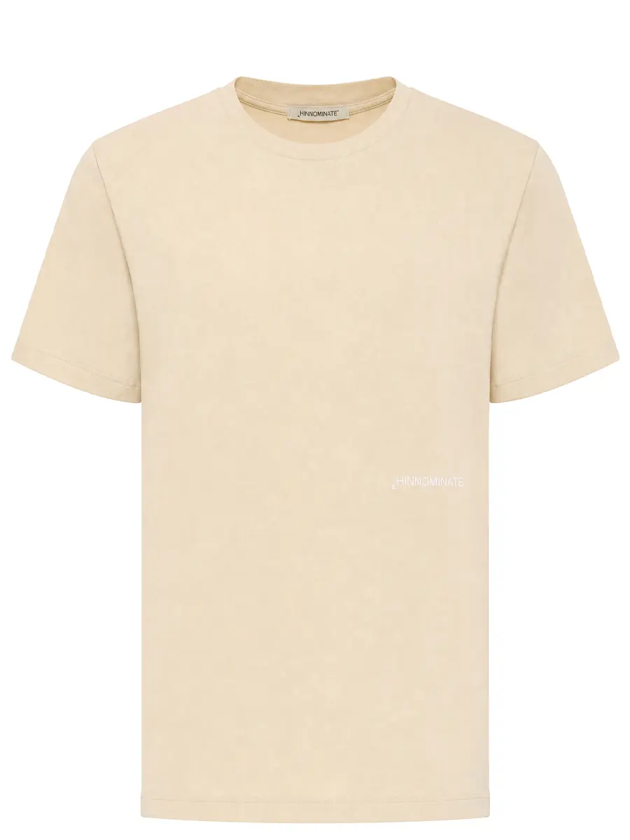 Футболка хлопковая HINNOMINATE HMABW02368 BEIGE Бежевый 