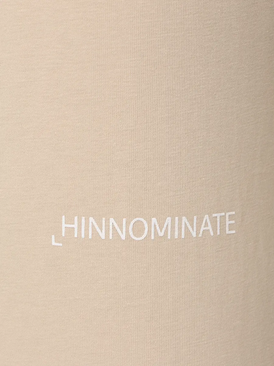 Футболка хлопковая HINNOMINATE HMABW02368 BEIGE Бежевый  Фото 6