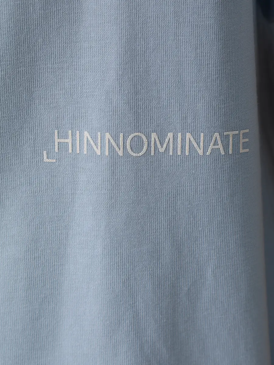 Футболка хлопковая HINNOMINATE HMABW02368 AZZURRO PASTELLO Голубой  Фото 6