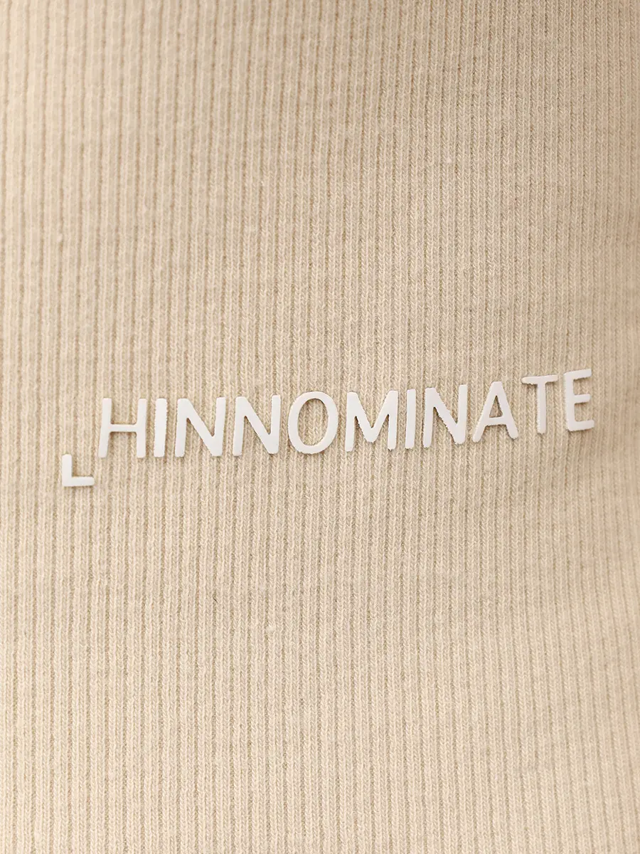 Топ хлопковый HINNOMINATE HMABW02509 BEIGE Бежевый  Фото 6