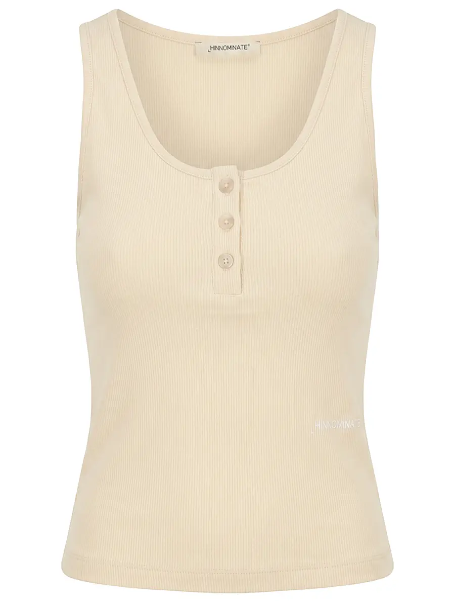 Топ хлопковый HINNOMINATE HMABW02509 BEIGE Бежевый 