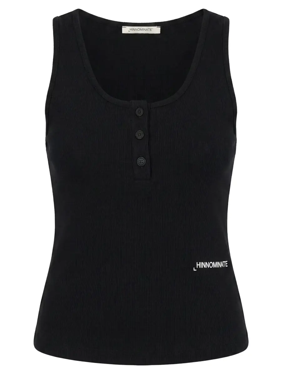 Топ хлопковый HINNOMINATE HMABW02509 NERO Черный 