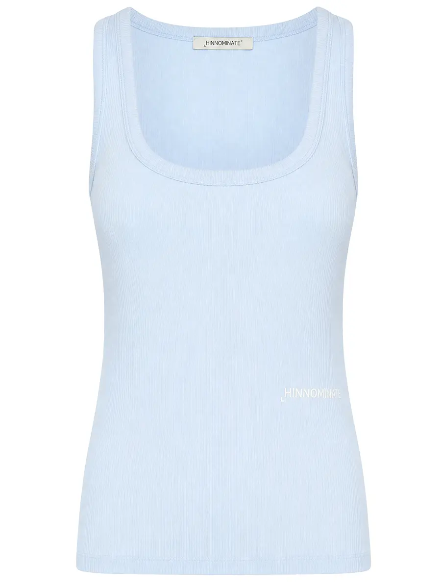 Топ хлопковый HINNOMINATE HMABW02512 AZZURRO PASTELLO Голубой 