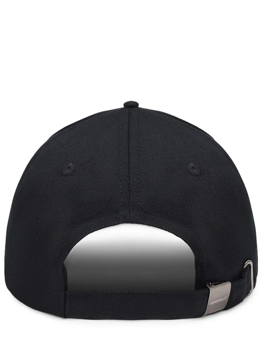 Бейсболка хлопковая HINNOMINATE HMACM00080 NERO Черный  Фото 2