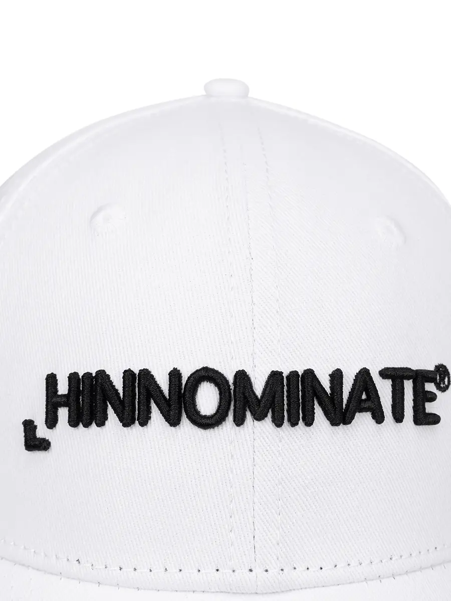 Бейсболка хлопковая HINNOMINATE HMACW00210 BIANCO OTTICO Белый  Фото 3