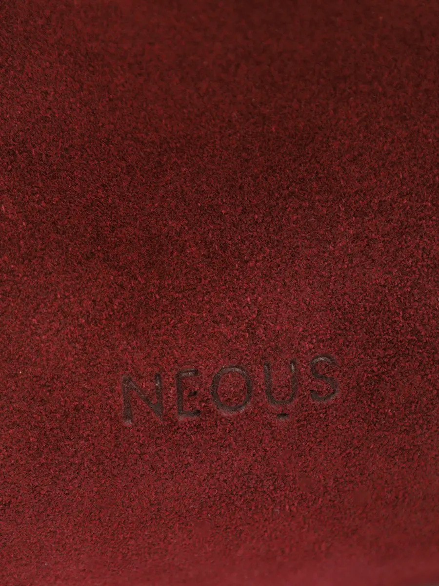 Сумка из кожи и замши NEOUS 00068B09A09 BERENICES Бордовый  Фото 5