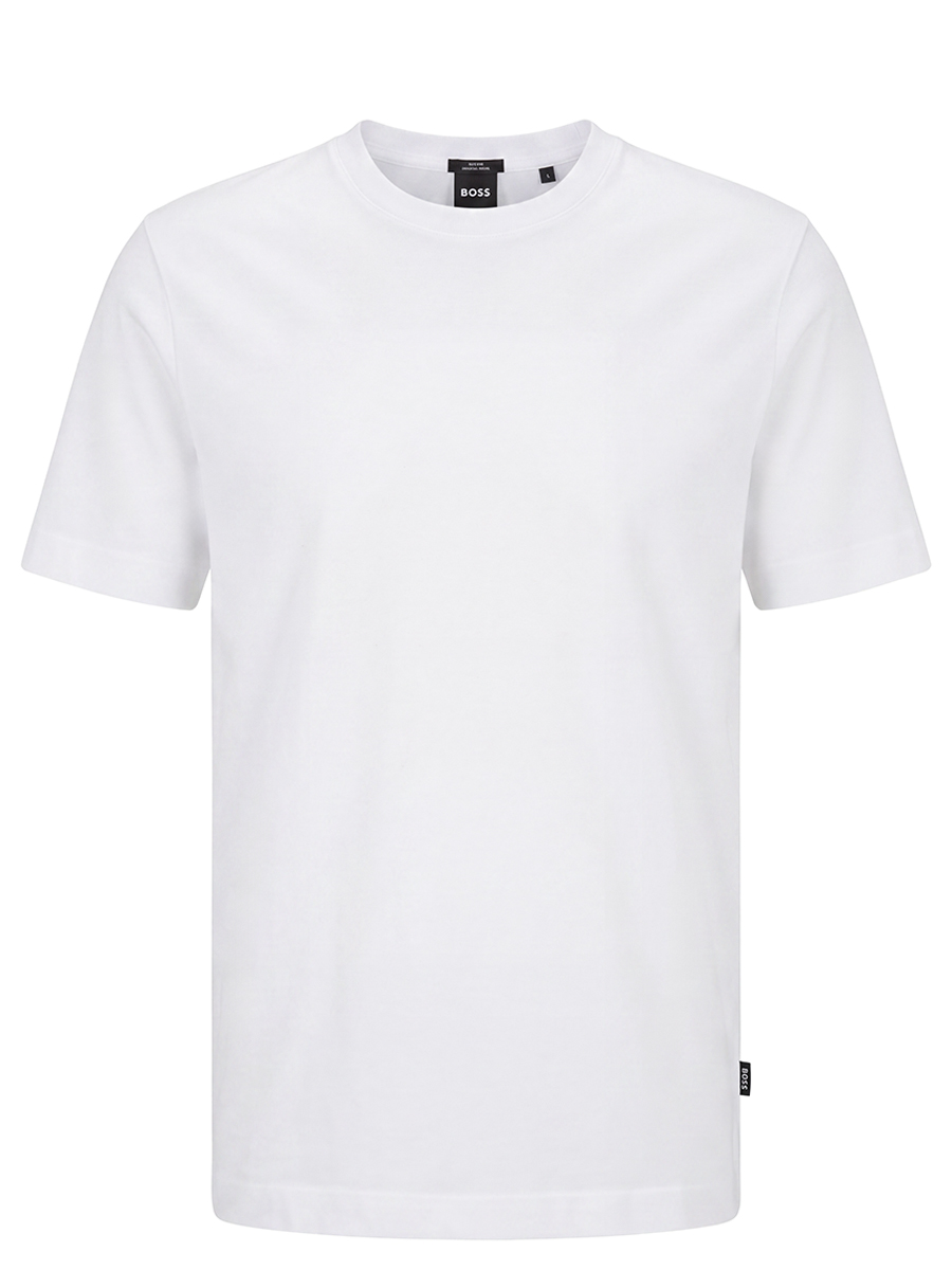 Футболка Slim Fit хлопковая BOSS