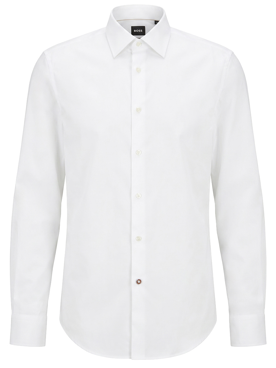 Рубашка Slim Fit хлопковая BOSS