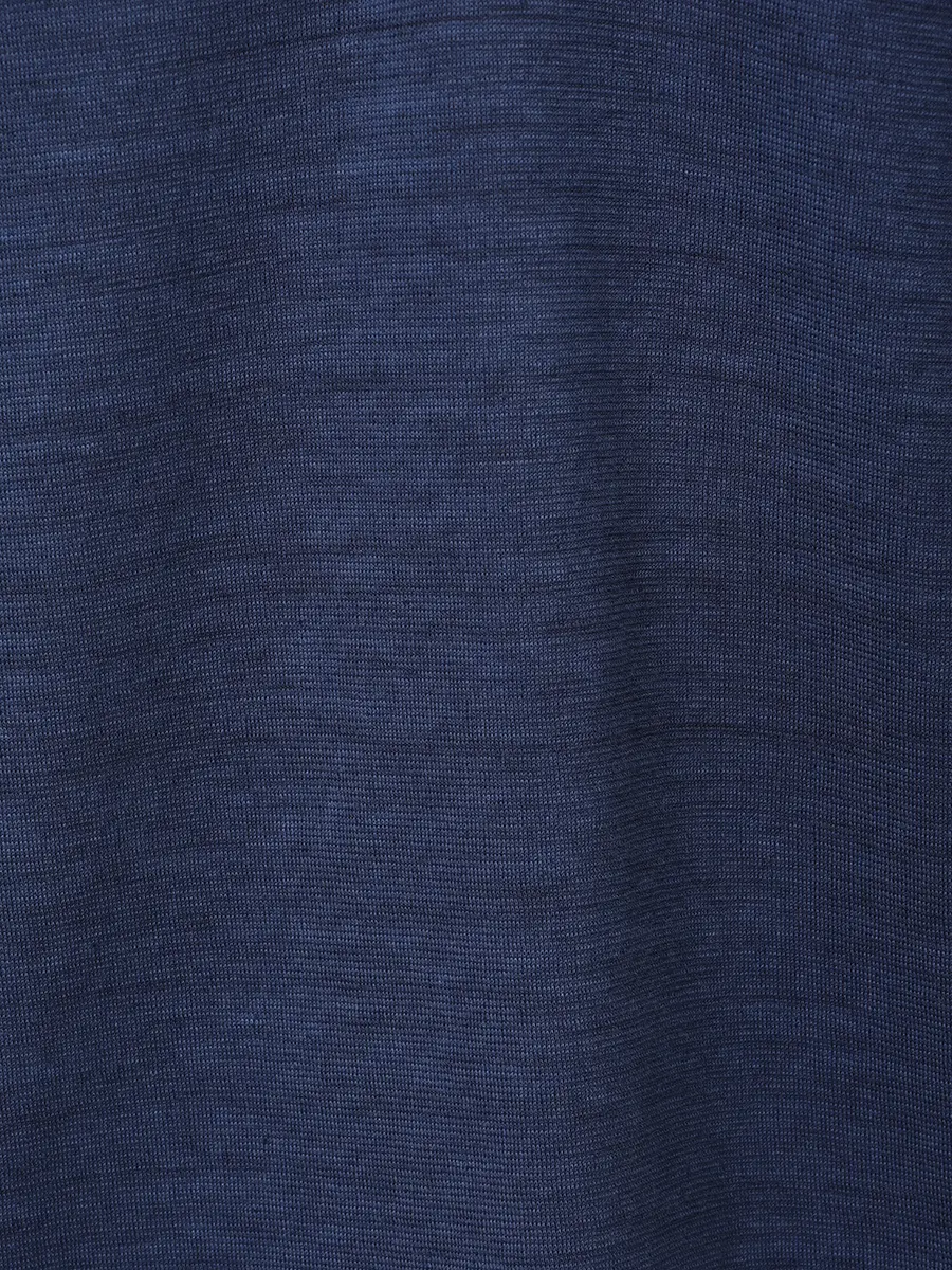 Поло из хлопка и льна 120% LINO 33ALIM7910-G308-S01/S00025F Темно- Синий  Фото 6