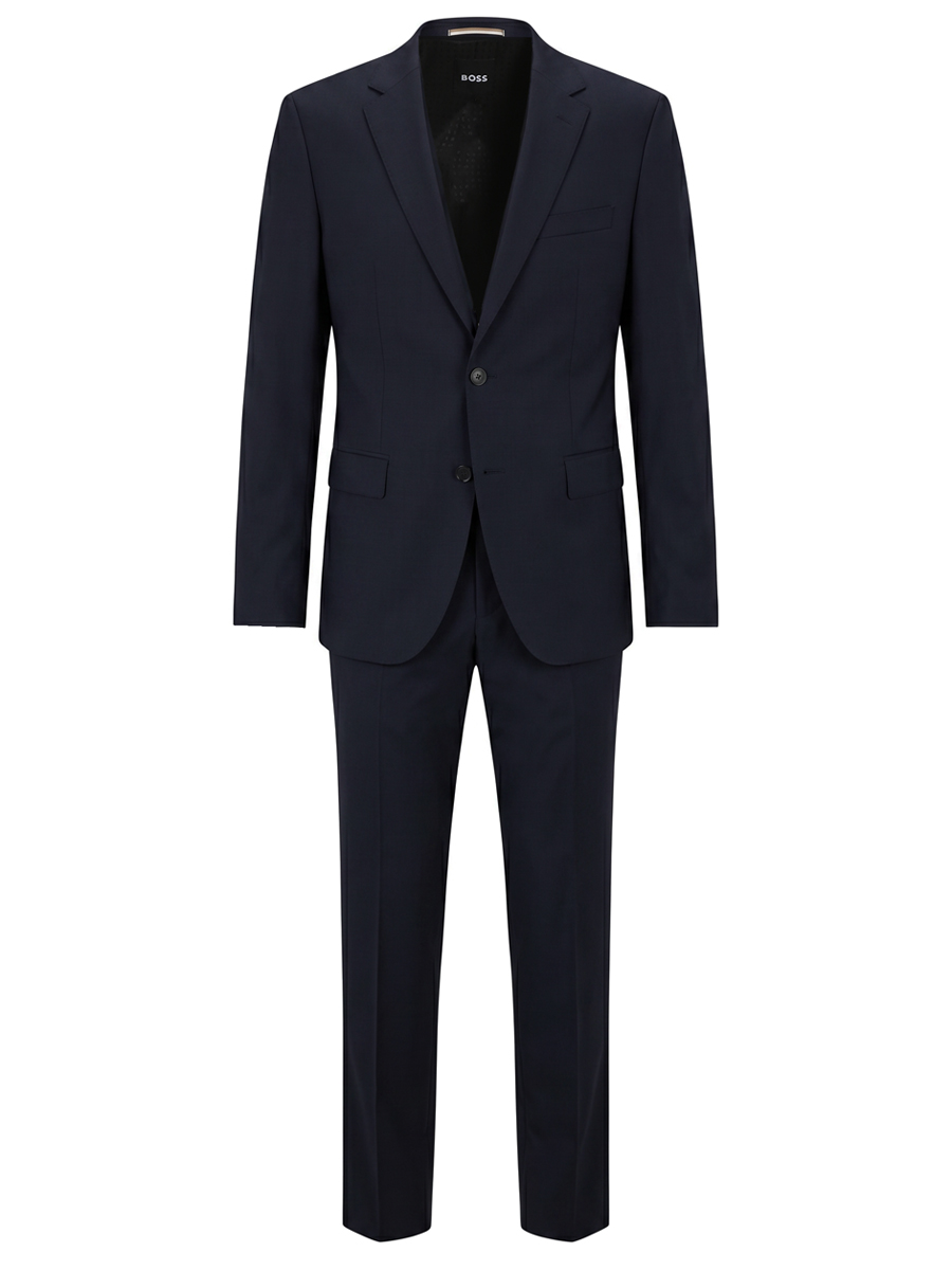 Костюм Regular Fit шерстяной BOSS