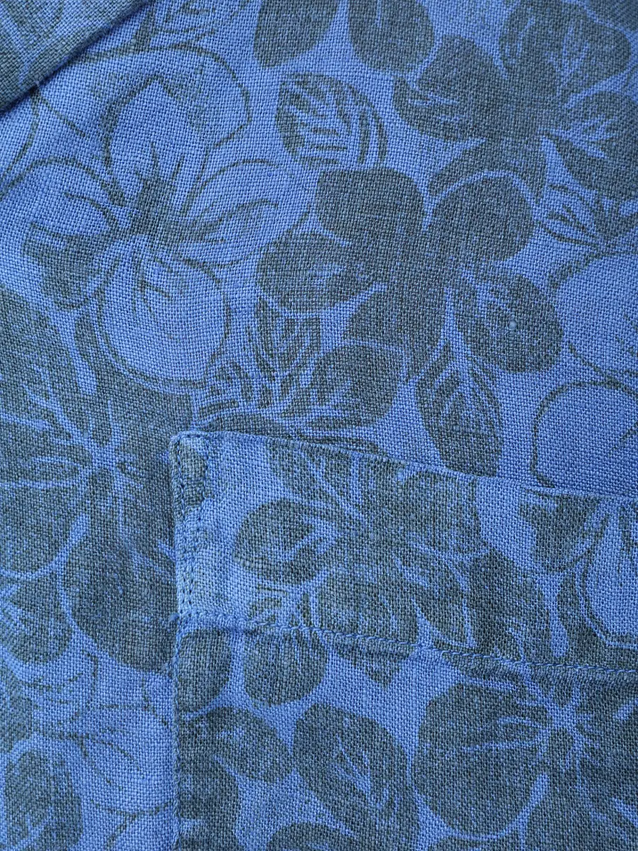 Рубашка льняная 120% LINO 33ALIM19L3-G447-000-000206 Синий  Фото 6
