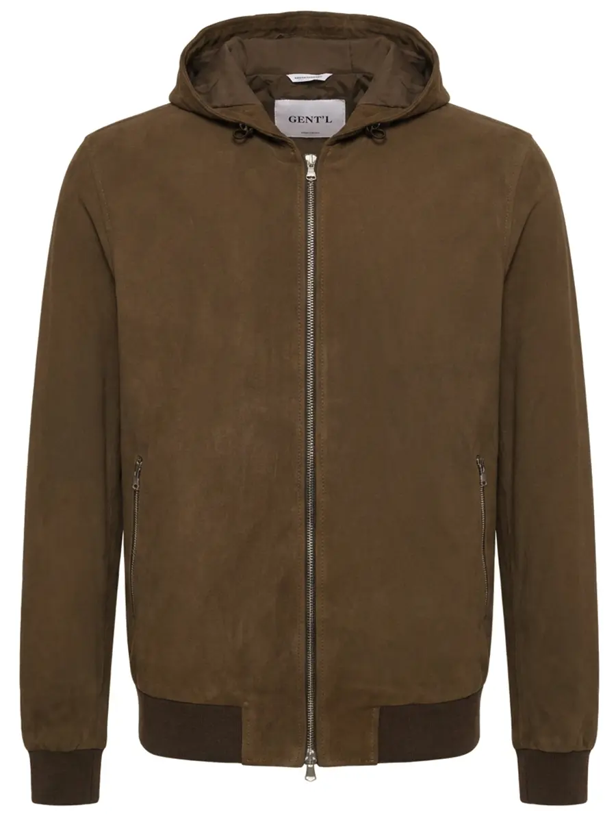 Куртка замшевая GENT'L MILANO SUEDE/4/HARRIT Коричневый 