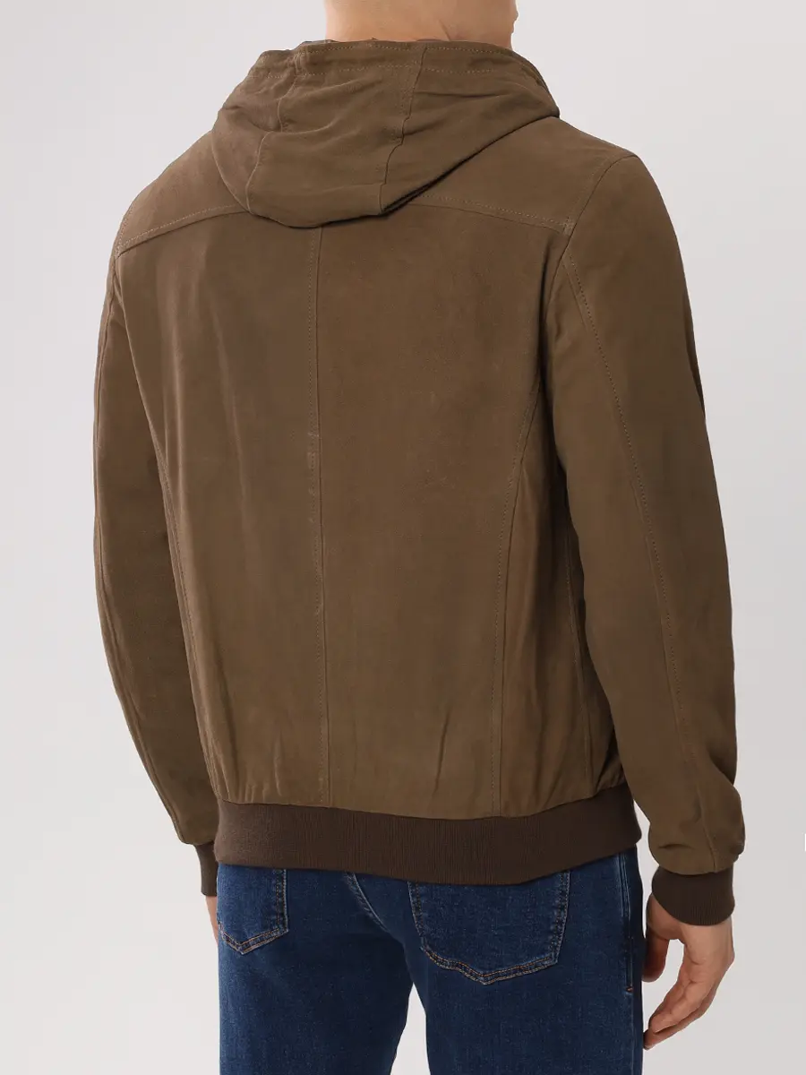 Куртка замшевая GENT'L MILANO SUEDE/4/HARRIT Коричневый  Фото 3