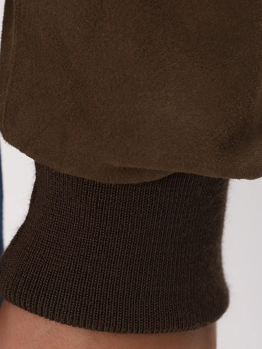 Куртка замшевая GENT'L MILANO SUEDE/4/HARRIT Коричневый  Фото 6