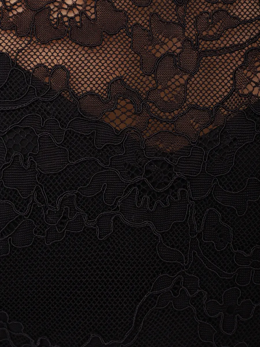 Платье кружевное DAVID KOMA RE26DK63D/BLACK Черный  Фото 5