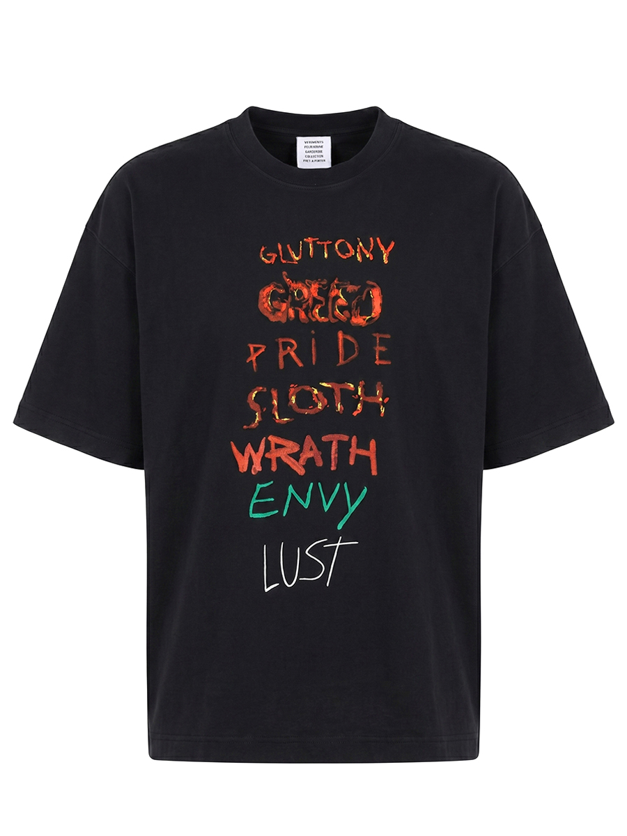 Футболка хлопковая VETEMENTS