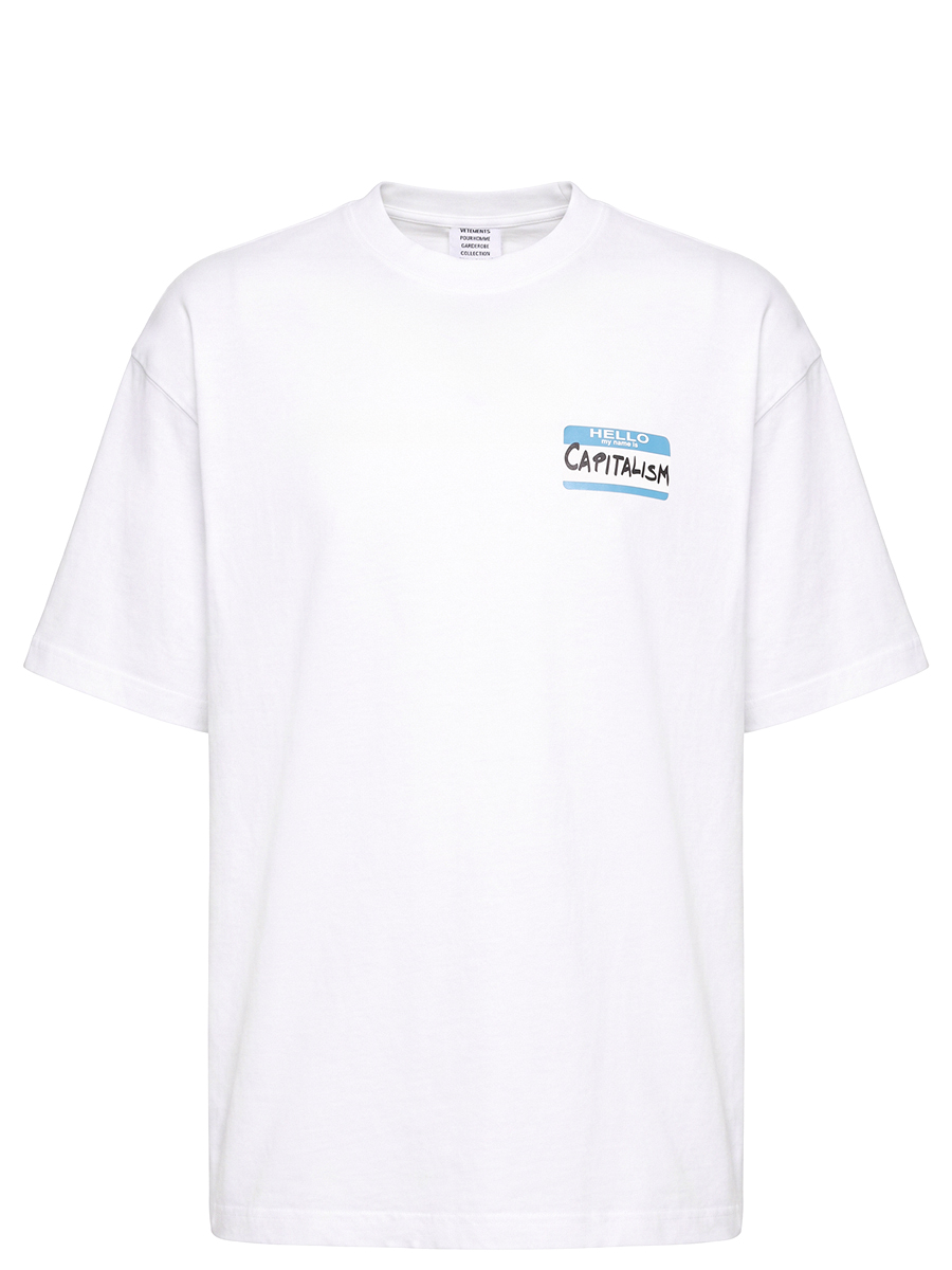 Футболка хлопковая VETEMENTS