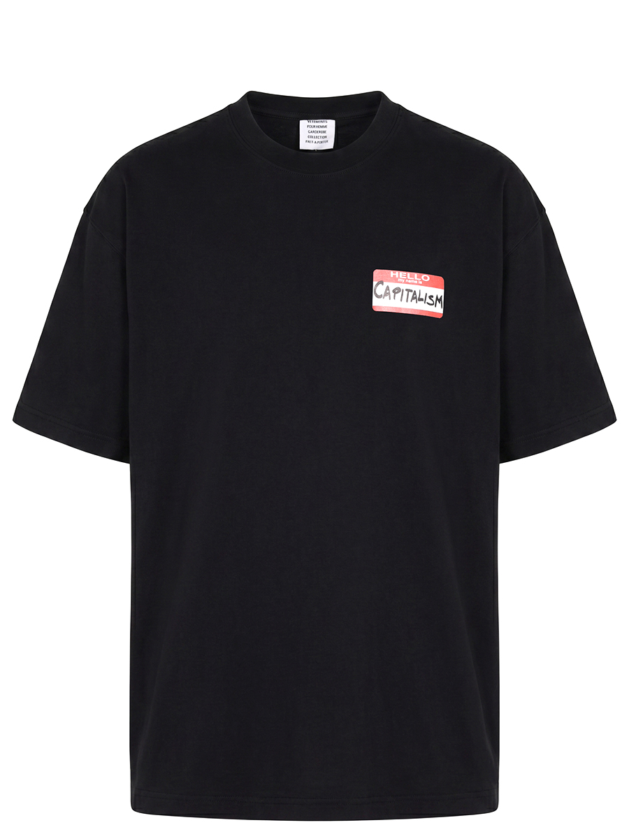 Футболка хлопковая VETEMENTS